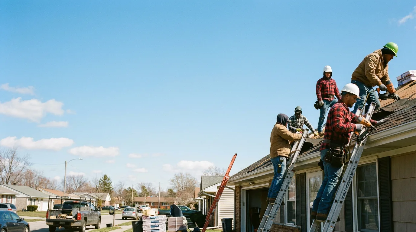 Roofing in Rensselaer, IN near me